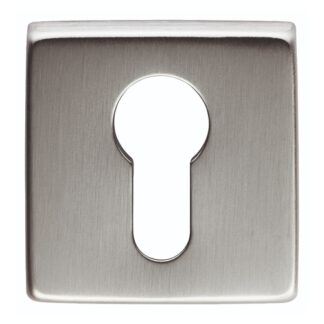 Manital QE001SC Square Euro Profile Escutcheon (LEAD TIME: 2-3 DAYS)
