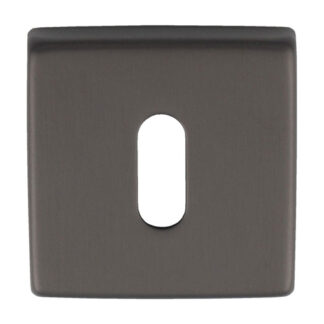 Manital QE003ANT Manital Square Standard Key Escutcheon - Anthracite (LEAD TIME: 2-3 DAYS)