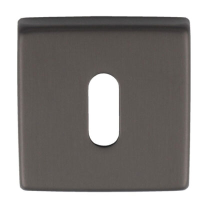 Manital QE003ANT Manital Square Standard Key Escutcheon - Anthracite (LEAD TIME: 2-3 DAYS)