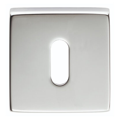 Manital QE003CP Square Standard Key Escutcheon (LEAD TIME: 2-3 DAYS)