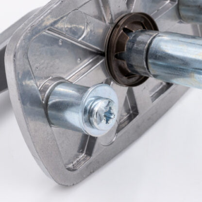 Marley Garage Door T Handle - 2 Lug - Rear Fix - 70mm Centres - Image 3