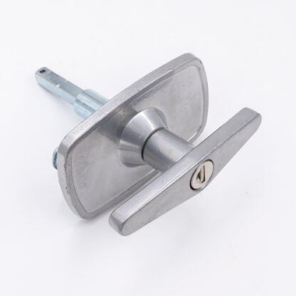 Marley Garage Door T Handle - 2 Lug - Rear Fix - 70mm Centres - Image 2