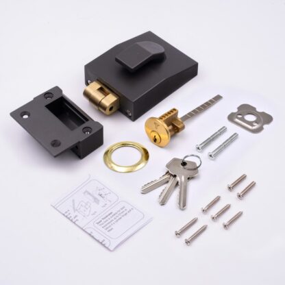 TSS 6 Pin Modern Rollerbolt Nightlatch 60mm - Image 2