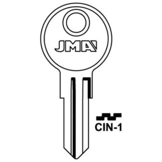 JMA CIN-1 Cylinder Key Blank