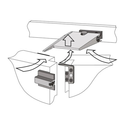 ZOO Rebated Double Door Coordinator - Image 2
