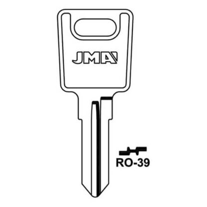 JMA RO-39 Cylinder Key Blank - Image 3