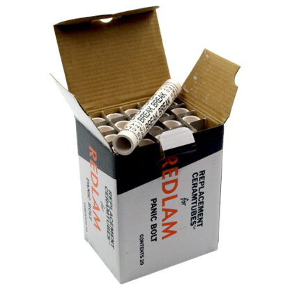 Redlam Emergency Escape Bolt Replacement Ceramic Tubes Only (20 Pieces) - Image 2