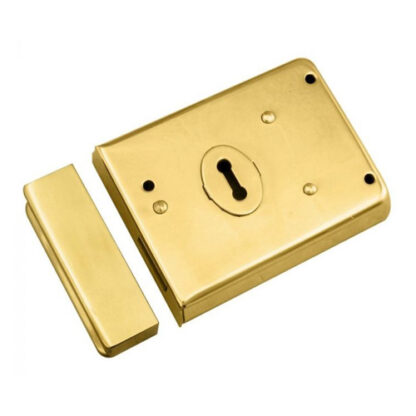 EuroSpec RSE8053PB Traditional Rim Deadlock (LEAD TIME: 2-3 DAYS)