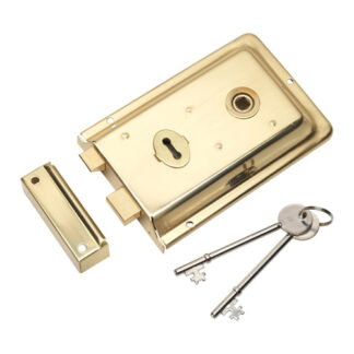EuroSpec RSE8064PB Traditional Rim Deadlock (LEAD TIME: 2-3 DAYS)