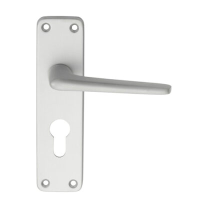 EuroSpec SAA21Y Aluminium Lever on Euro Lock Backplate (LEAD TIME: 2-3 DAYS)