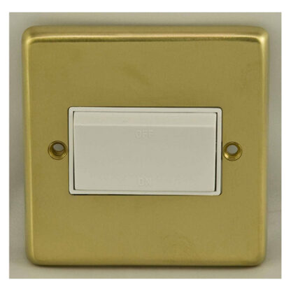 Eurolite SBFSWW Eurolite Stainless Steel Fan Switch - Satin Brass (LEAD TIME: 2-3 DAYS)