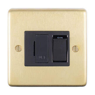 Eurolite SBSWFB Eurolite Stainless Steel Switched Fuse Spur - Satin Brass (LEAD TIME: 2-3 DAYS)