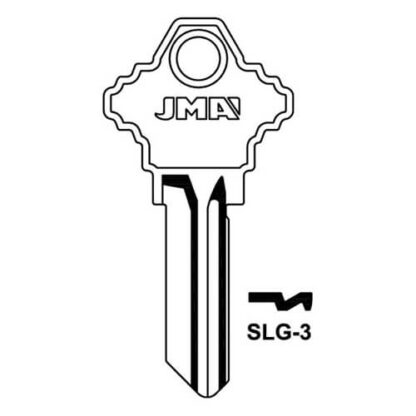 JMA SLG-3 Schlage Cylinder Key Blank - Image 2