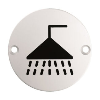 EuroSpec SEX1014SSS Signage Shower Symbol (LEAD TIME: 2-3 DAYS)