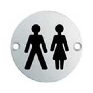 EuroSpec SEX1018BSS Signage Unisex Symbol (LEAD TIME: 2-3 DAYS)