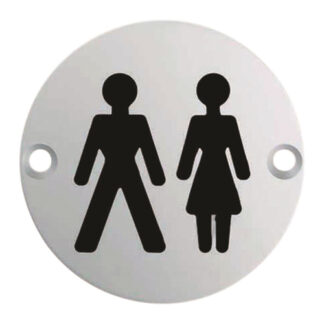 EuroSpec SEX1018SSS Signage Unisex Symbol (LEAD TIME: 2-3 DAYS)