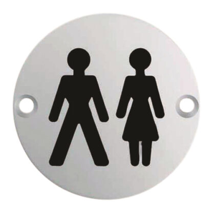 EuroSpec SEX1018SSS Signage Unisex Symbol (LEAD TIME: 2-3 DAYS)