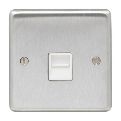 Eurolite SSS1MW Eurolite Stainless Steel Telephone Master - Satin Stainless Steel (LEAD TIME: 2-3 DAYS)