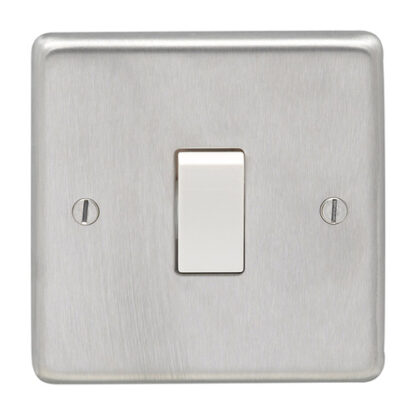 Eurolite SSSINTW Eurolite Stainless Steel Intermediate Switch - Satin Stainless Steel (LEAD TIME: 2-3 DAYS)