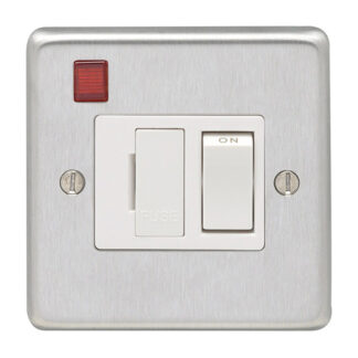 Eurolite SSSSWFNW Eurolite Stainless Steel Switched Fuse Spur - Satin Stainless Steel (LEAD TIME: 2-3 DAYS)
