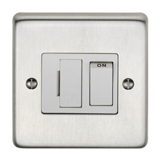 Eurolite SSSSWFW Eurolite Stainless Steel Switched Fuse Spur - Satin Stainless Steel (LEAD TIME: 2-3 DAYS)