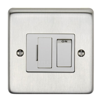 Eurolite SSSSWFW Eurolite Stainless Steel Switched Fuse Spur - Satin Stainless Steel (LEAD TIME: 2-3 DAYS)