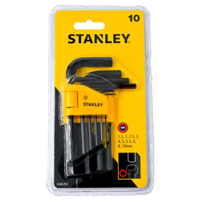 Stanley 10 Piece Hexagon Key Set - Image 3