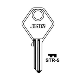 JMA STR-5 Cylinder Key Blank