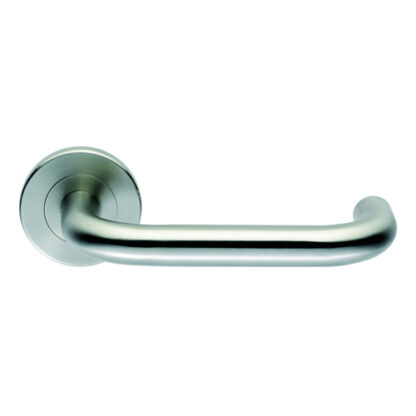 EuroSpec SW123SSS Steelworx 316 Safety Lever on Round rose (LEAD TIME: 2-3 DAYS)