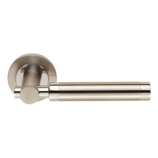 EuroSpec SWL1006DUO Steelworx SWL Astoria Lever on Rose (LEAD TIME: 2-3 DAYS)