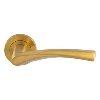 EuroSpec SWL1121SPVD Steelworx SWL Breeze Lever on Rose (LEAD TIME: 2-3 DAYS)