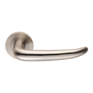 EuroSpec SWL1135SSS Steelworx SWL Luenza Lever on Rose (LEAD TIME: 2-3 DAYS)
