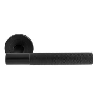 EuroSpec SWL1171MB Galaxy Lever on Rose - Matt Black (LEAD TIME: 2-3 DAYS)