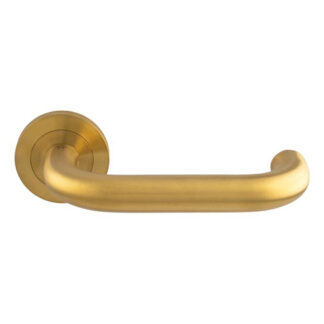EuroSpec SWL1190SPVD Steelworx SWL Nera Lever on Rose (LEAD TIME: 2-3 DAYS)
