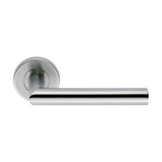 EuroSpec SWL1192SSS Steelworx SWL Treviri Lever on Rose (LEAD TIME: 2-3 DAYS)