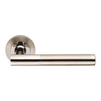 EuroSpec SWL1194DUO Steelworx SWL Philadelphia Lever on Rose  (LEAD TIME: 2-3 DAYS)