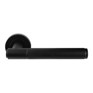 Manital SX5MB Syntax Lever On round Rose Matt Black (LEAD TIME: 2-3 DAYS)