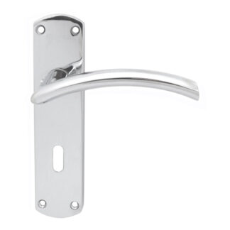 Serozzetta SZC031CP Serozzetta Tres Lever on Lock Backplate (LEAD TIME: 2-3 DAYS)