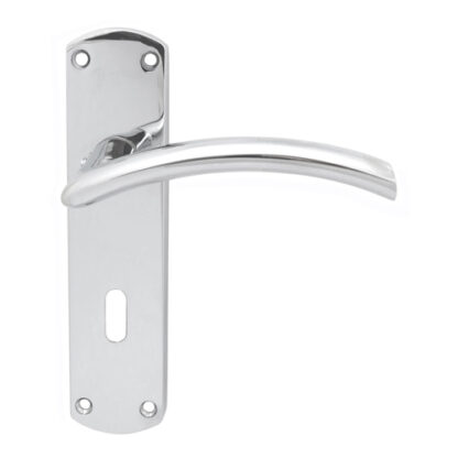 Serozzetta SZC031CP Serozzetta Tres Lever on Lock Backplate (LEAD TIME: 2-3 DAYS)