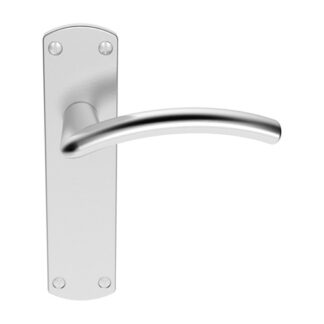 Serozzetta SZC032SC Serozzetta Tres Lever on Latch Backplate (LEAD TIME: 2-3 DAYS)