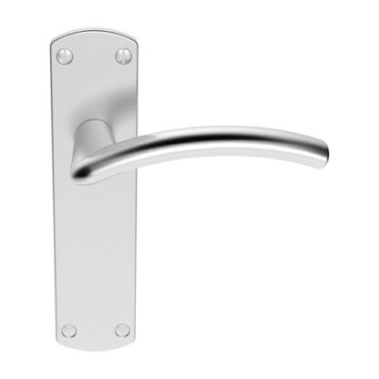 Serozzetta SZC032SC Serozzetta Tres Lever on Latch Backplate (LEAD TIME: 2-3 DAYS)