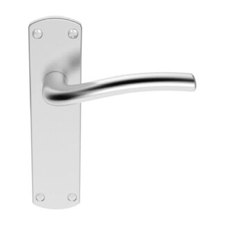 Serozzetta SZC042SC Serozzetta Cuatro Lever on Latch Backplate (LEAD TIME: 2-3 DAYS)