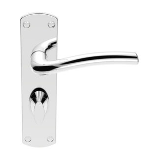 Serozzetta SZC043CP Serozzetta Cuatro Lever on WC Backplate (LEAD TIME: 2-3 DAYS)