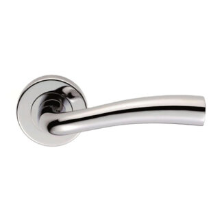 Serozzetta SZC050CP Serozzetta Cinco Lever on Round Rose (LEAD TIME: 2-3 DAYS)
