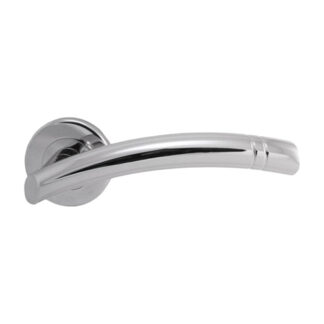 Serozzetta SZC340CP Serozzetta Cuarenta Lever on Round Rose (LEAD TIME: 2-3 DAYS)