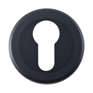 Serozzetta SZM001MB Serozzetta Euro Profile Escutcheon Matt Black (LEAD TIME: 2-3 DAYS)