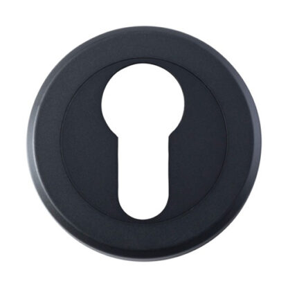 Serozzetta SZM001MB Serozzetta Euro Profile Escutcheon Matt Black (LEAD TIME: 2-3 DAYS)