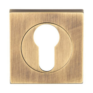 Serozzetta SZM001SQAB Serozzetta Square Euro Profile Escutcheon (LEAD TIME: 2-3 DAYS)