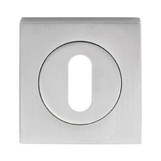 Serozzetta SZM003SQCP Serozzetta Square Standard Lock Profile Escutcheon (LEAD TIME: 2-3 DAYS)