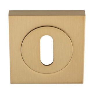 Serozzetta SZM003SQSB Serozzetta Square Standard Lock Profile Escutcheon (LEAD TIME: 2-3 DAYS)